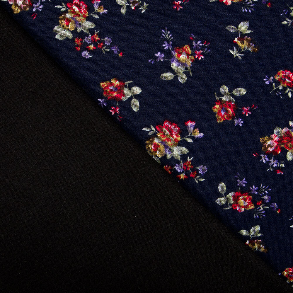 Jersey Coton Marine Crétonne - Ribes y Casals