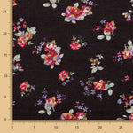 Jersey Coton Crétonne Noir - Ribes y Casals