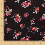 Jersey Coton Crétonne Noir - Ribes y Casals