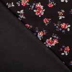 Jersey Coton Crétonne Noir - Ribes y Casals