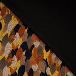 Jersey Viscose Feuilles Automne - Ribes y Casals