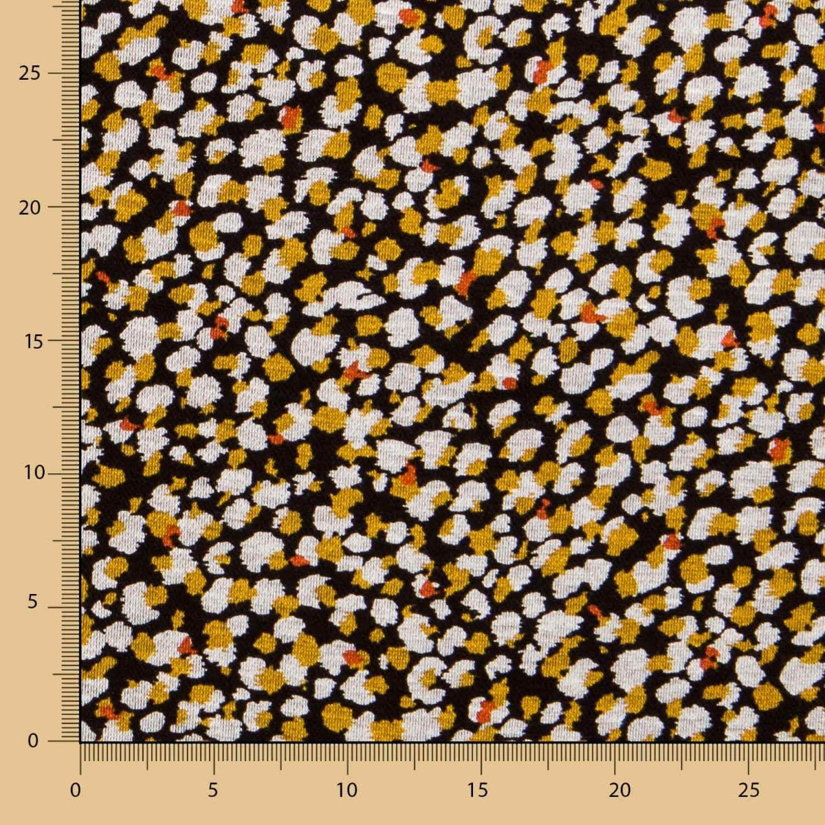 Jersey Viscose chiné doré - Ribes y Casals