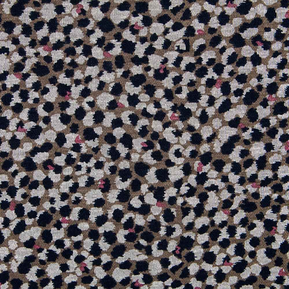 Jersey Coton Viscose Gris Chiné - Ribes y Casals