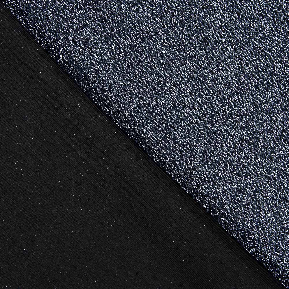 Jersey Lamé Bleue Brillante - Ribes y Casals