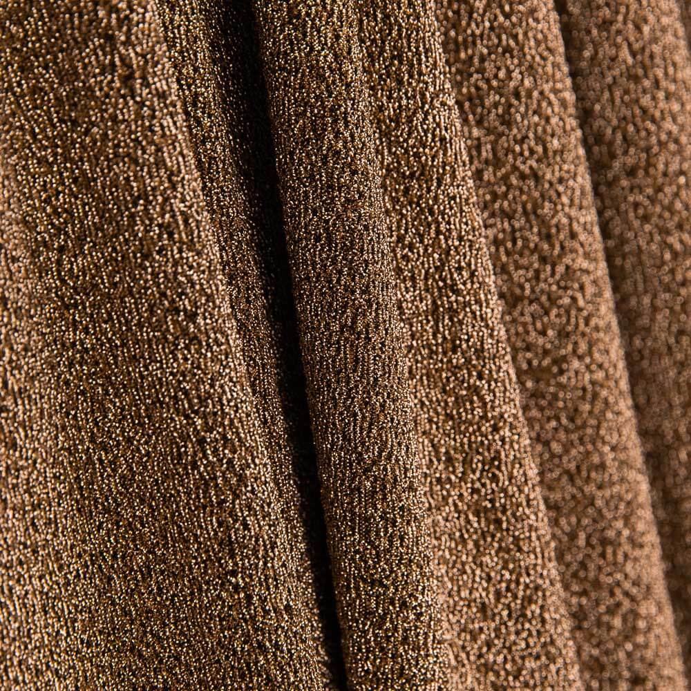 Tricot brillant Lamé Cuivré - Ribes y Casals