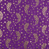 Maille Lamé Étoiles Pourpre - Ribes y Casals