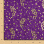 Maille Lamé Étoiles Pourpre - Ribes y Casals