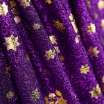 Maille Lamé Étoiles Pourpre - Ribes y Casals