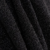 Tricot Lamé Noir Brillant - Ribes y Casals