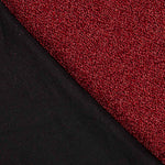 Tricot Lamé Rouge Brillant - Ribes y Casals