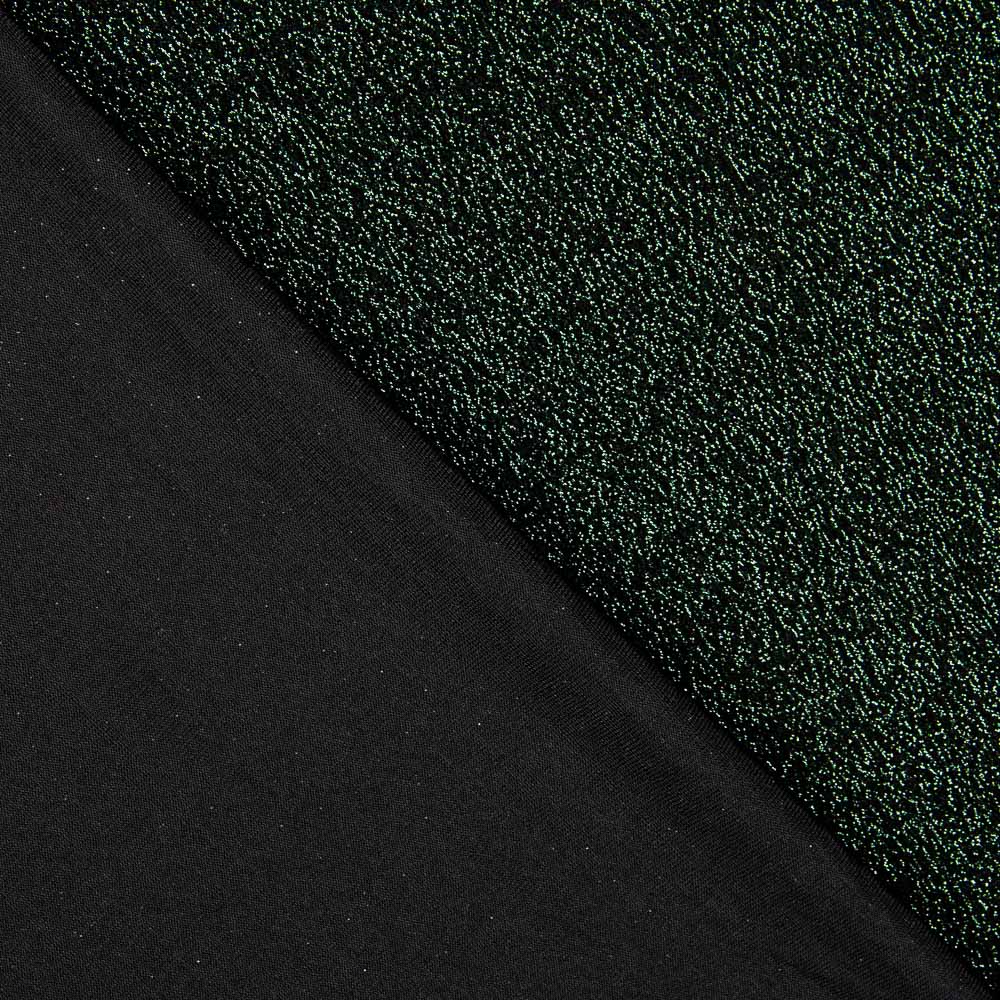 Tricot Lamé Vert Brillant - Ribes y Casals
