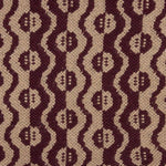 Poncho en laine tricotée Maroon Eyes - Ribes y Casals