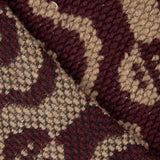 Poncho en laine tricotée Maroon Eyes - Ribes y Casals