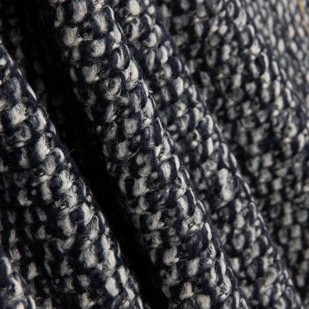 Poncho Tricoté Laine Tricot Vigoré Gris - Ribes y Casals