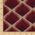 Poncho Tricot Tricot Laine Maroon Waves - Ribes y Casals