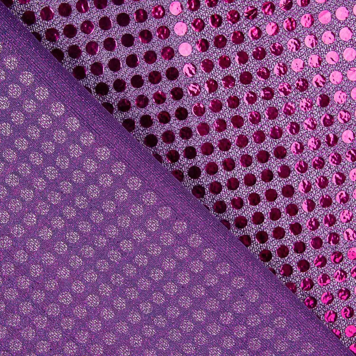 Tricot Paillette Fuchsia - Ribes y Casals