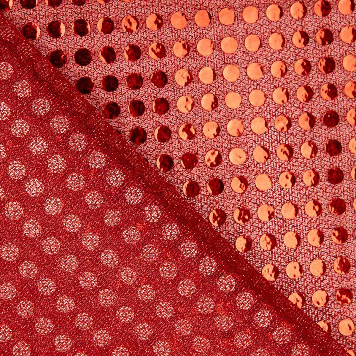 Tricot Paillette Rouge - Ribes y Casals