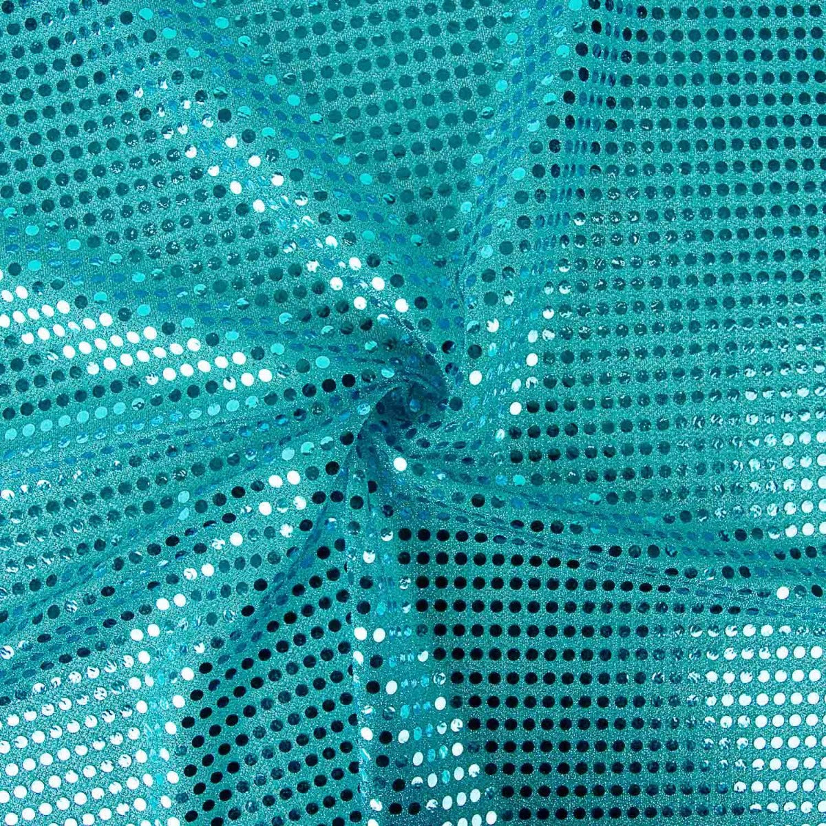 Tricot Paillette Turquoise - Ribes y Casals