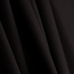 Tricot Lycra Polyester Noir - Ribes y Casals