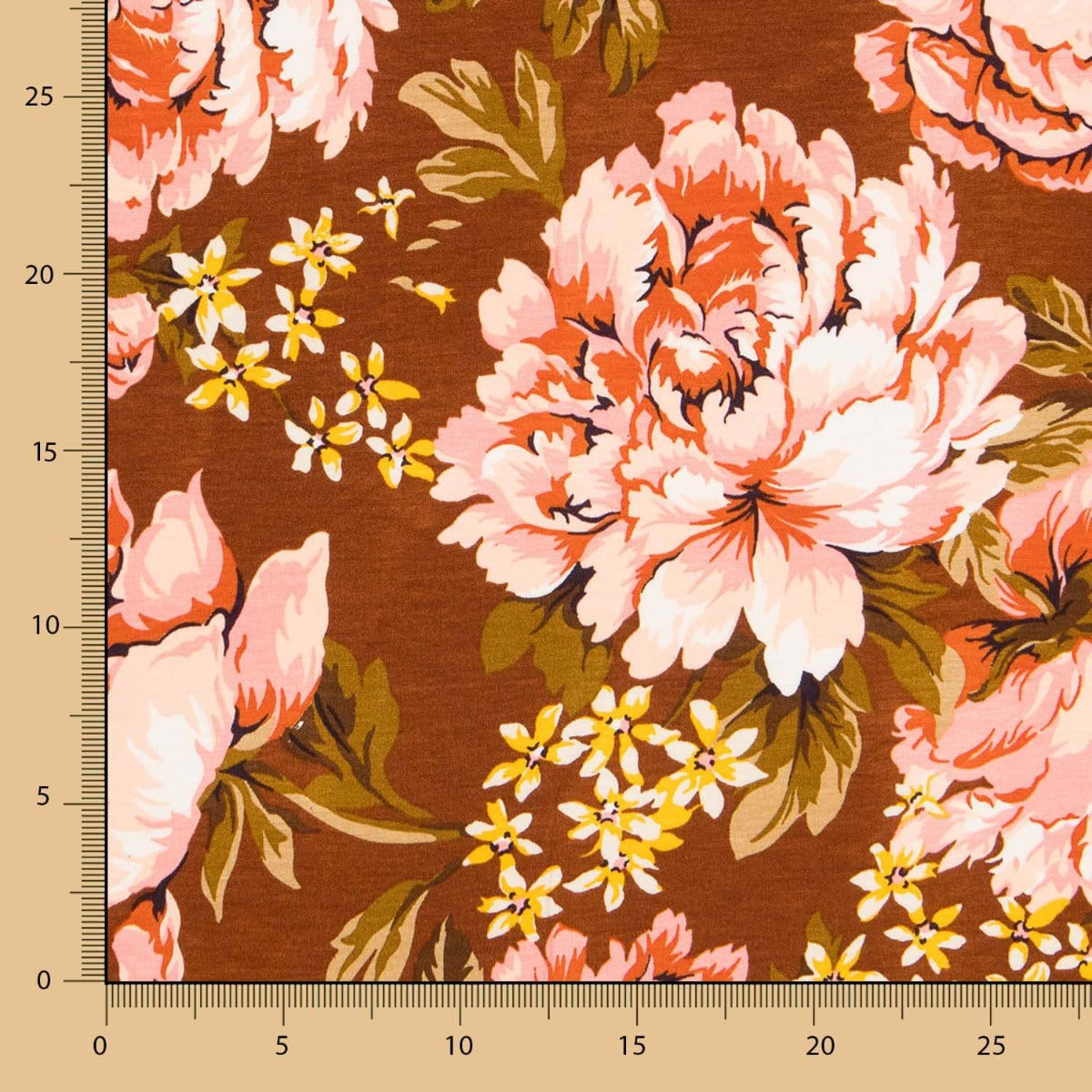 Maxi Maille Crétonne Marron - Ribes y Casals