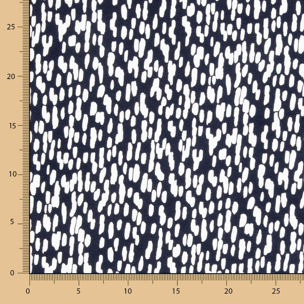 Retal Punto Viscosa Moteado Marino 60x140 cm - Ribes y Casals