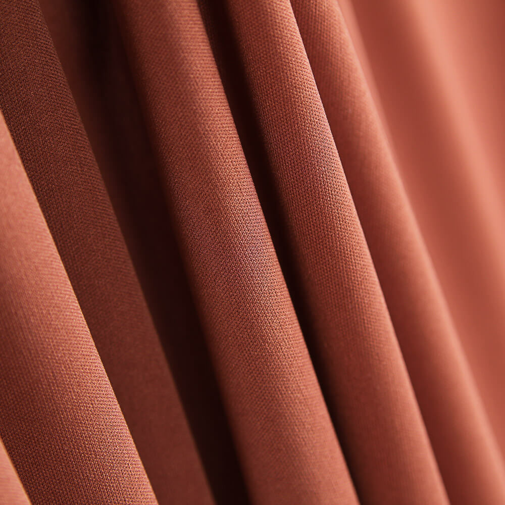 Soldé Jersey Polyester Marron - Ribes y Casals