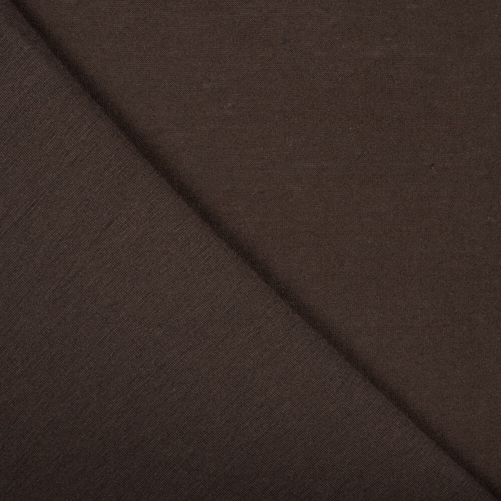Jersey Polyester En Solde Choco Marron - Ribes y Casals