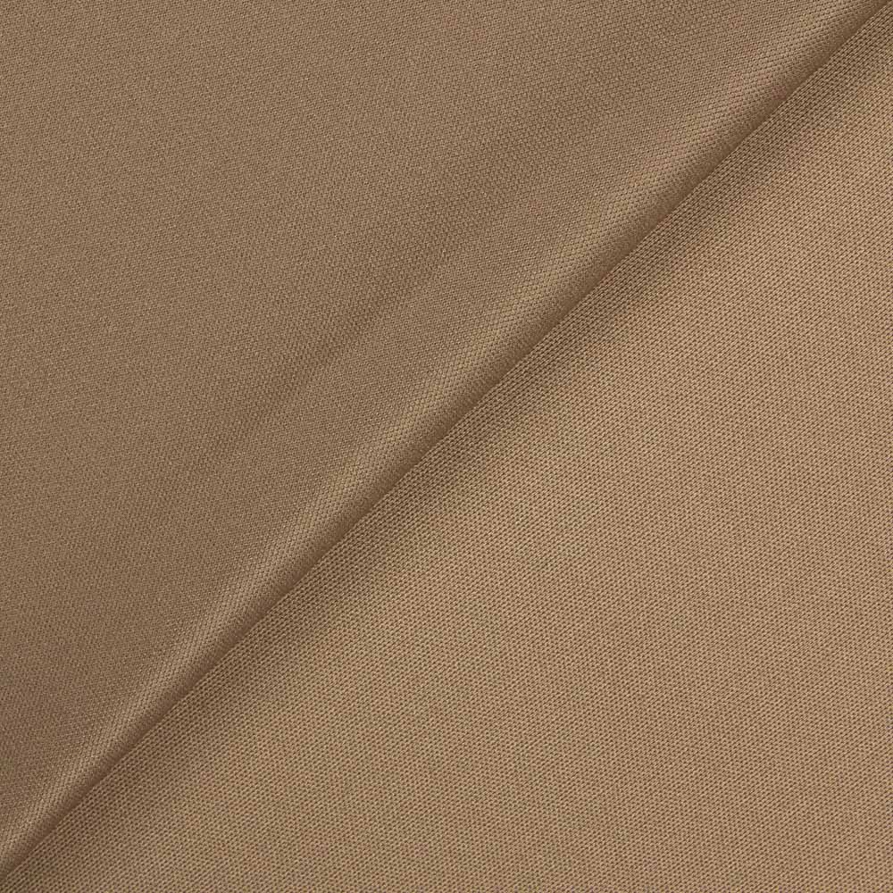 Jersey Polyester En Solde Marron Doré - Ribes y Casals