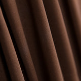 Soldé Jersey Polyester Marron Foncé - Ribes y Casals