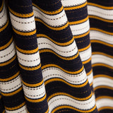 Jersey Piqué Rayé Bleu Marine - Ribes y Casals