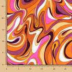 Maille Viscose Paisley Fuchsia - Ribes y Casals