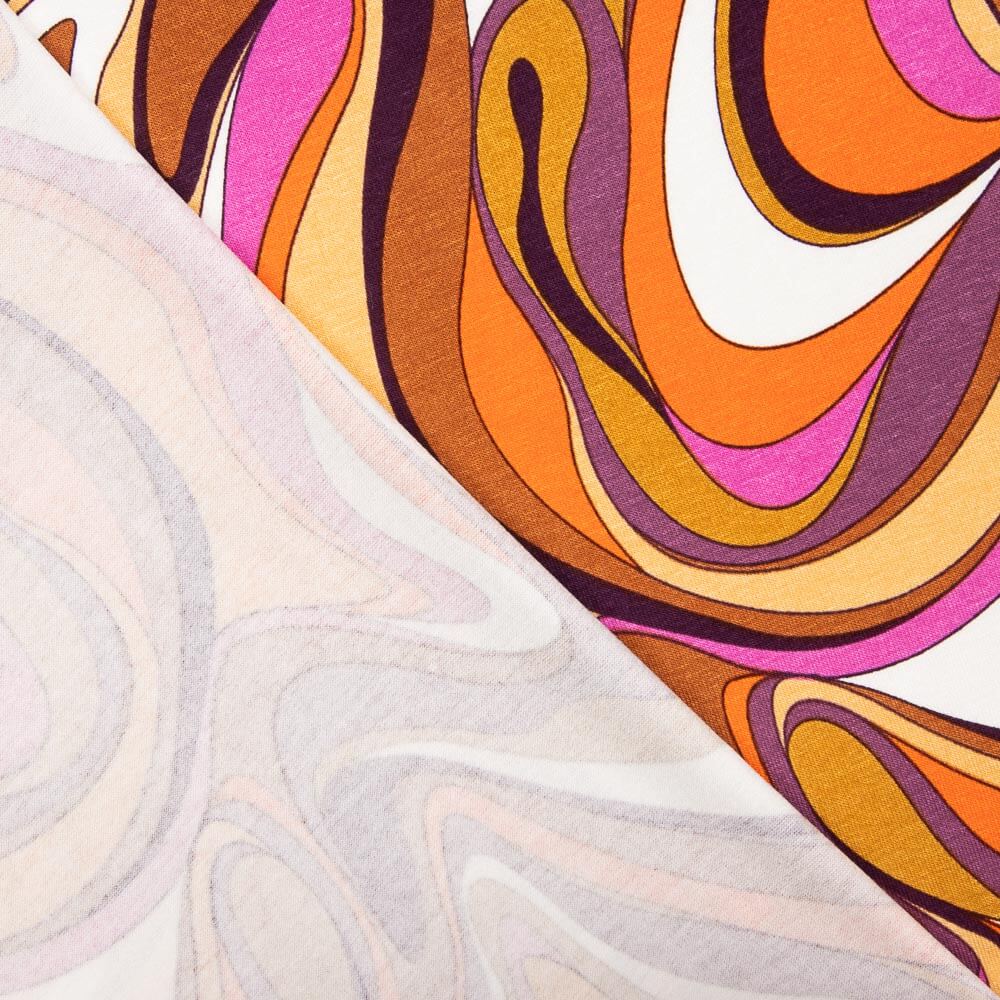 Maille Viscose Paisley Fuchsia - Ribes y Casals