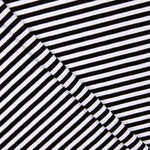 Mini Tricot Rayé Noir - Ribes y Casals