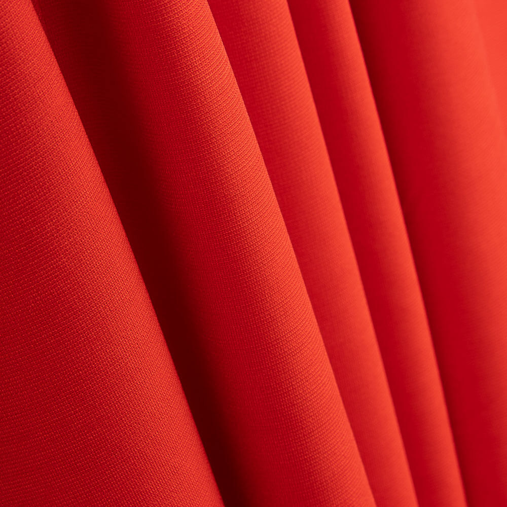 Retal Punto Roma Elástico Rojo 85x150cm - Ribes y Casals