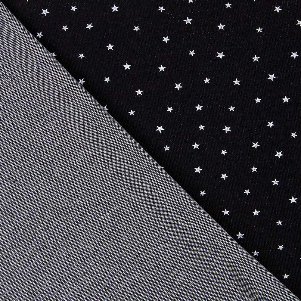 Maille Denim Étoiles Noir - Ribes y Casals