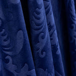 Punto Terciopelo Jacquard Azul - Ribes y Casals