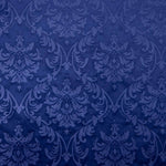 Punto Terciopelo Jacquard Azul - Ribes y Casals