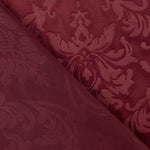 Maille velours jacquard gaufré – Bordeaux - Ribes y Casals