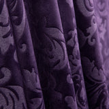 Velours jacquard gaufré – Violet - Ribes y Casals
