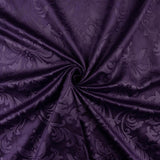 Velours jacquard gaufré – Violet - Ribes y Casals