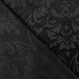 Velours jacquard gaufré – Noir - Ribes y Casals