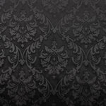 Velours jacquard gaufré – Noir - Ribes y Casals