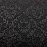 Velours jacquard gaufré – Noir - Ribes y Casals