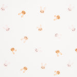 Maille Élastique Peluche Lapins Blanc - Ribes y Casals