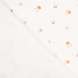 Maille Élastique Peluche Lapins Blanc - Ribes y Casals