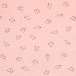 Maille Élastique Peluche Éléphants Rose - Ribes y Casals