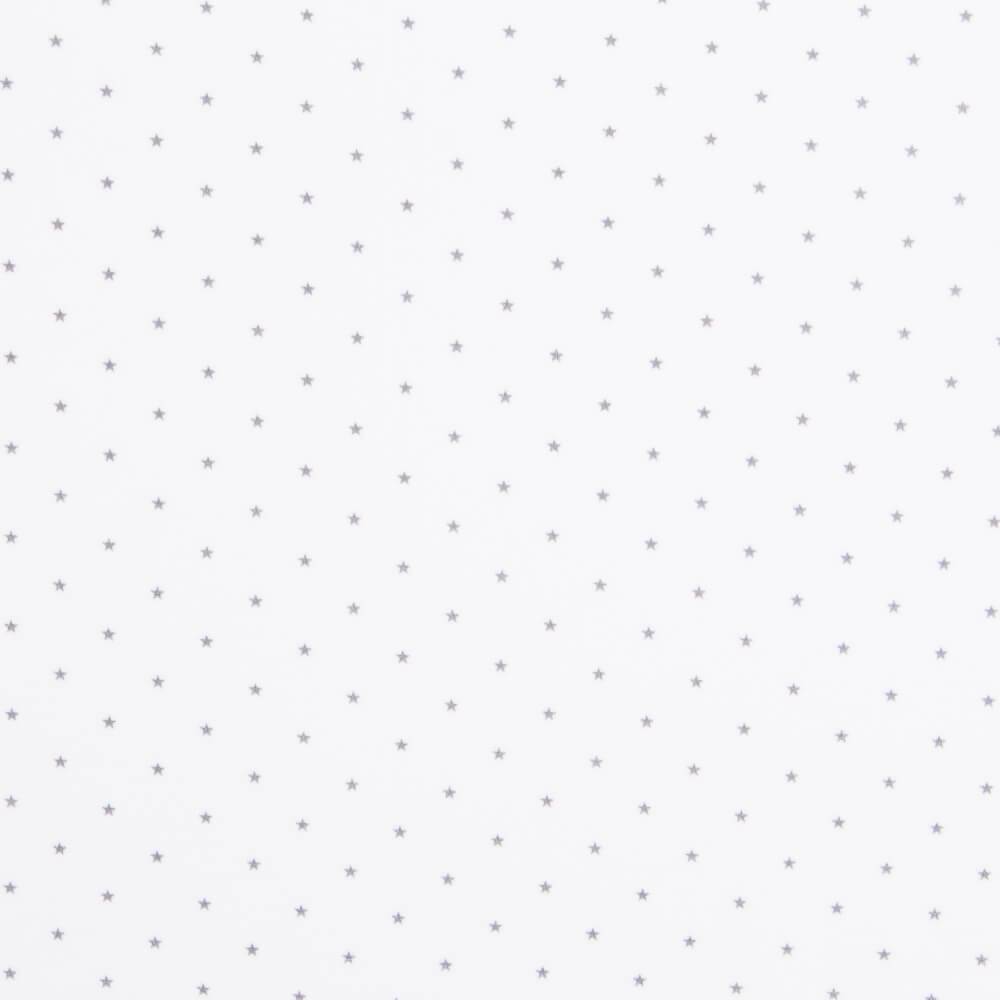 Maille Peluche Oeko-Tex® Étoiles Blanc - Ribes y Casals