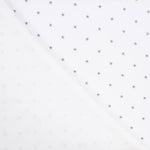 Maille Peluche Oeko-Tex® Étoiles Blanc - Ribes y Casals