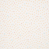 Retal Punto Tundosado Gotitas Crudo Oeko-Tex® 75x150 cm - Ribes y Casals