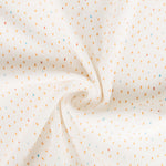 Maille Peluche Oeko-Tex® Gouttelettes Blanc - Ribes y Casals